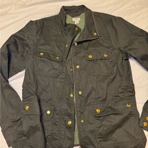 J. Crew Olive Military Field Jacket